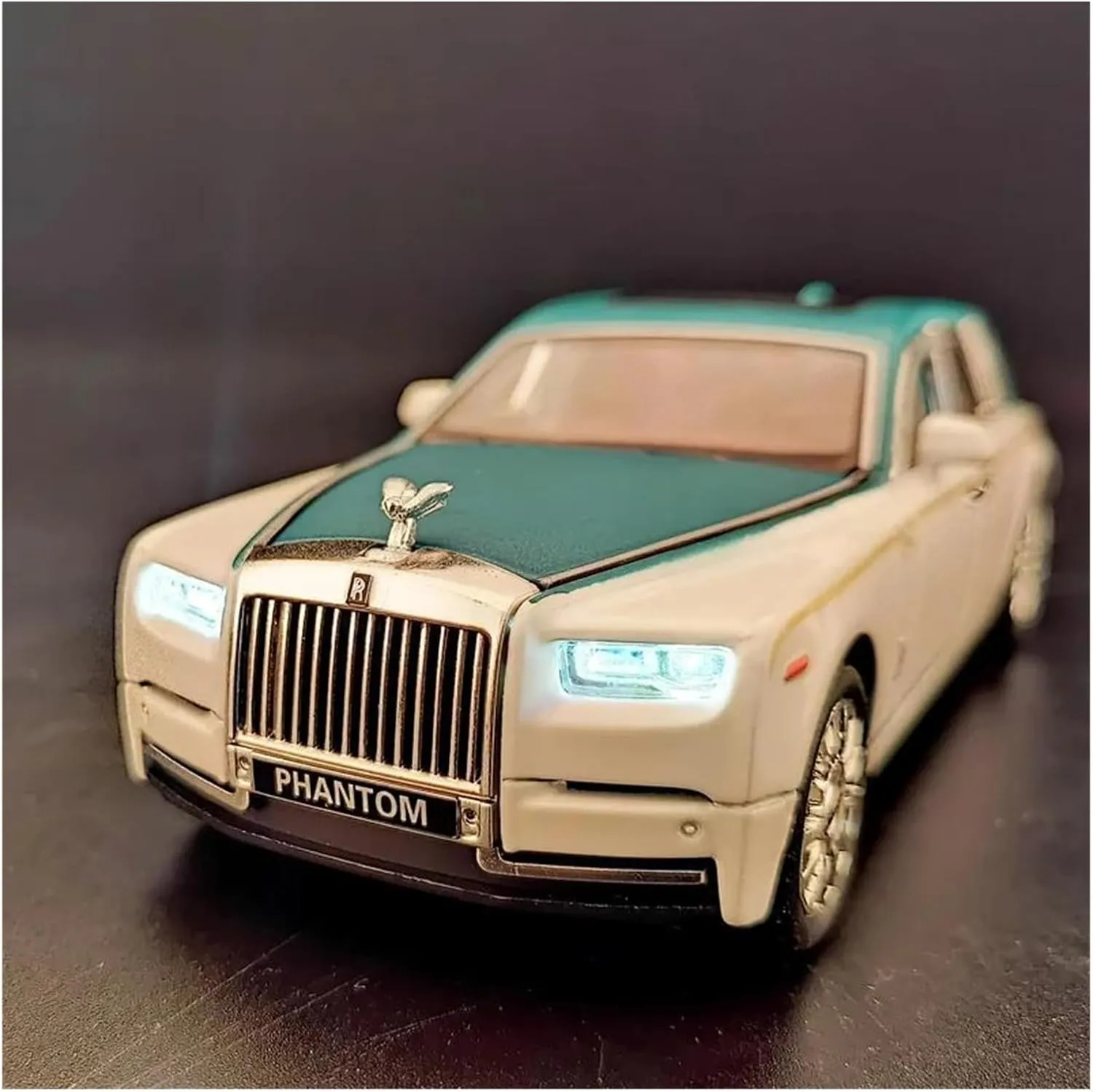 1 32 for Rolls Royce Phantom Alloy Luxy Car Model Diecast Metal Toy Vehicles Car Model Adults Collectibles Scale Vehicles Toys(Red)
