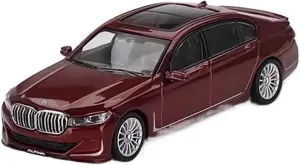 1 64 for BMW Alpina B7 Alloy Classic Luxury Car Model Ornaments Toys Adult Collection Display Hobby Motor Vehicles Toys(Red)