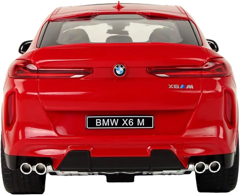 100 CLASSIC Remote Control Car, 1/24 Scale RC Sport Racing Toy Car, Compatible with BMW X6 Model Vehicle for Boys Girls Red