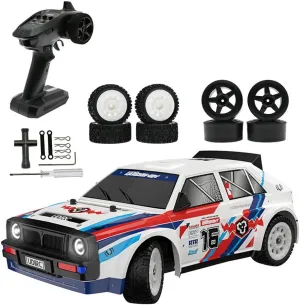 1/16 30km/h High Speed RC Drifting Car for Adults, ESP Proportional Throttle & Speed Control Drift Racing Truck with Lights Kids Remote Control Car for Drift and Race