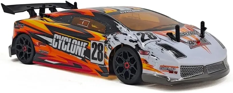 1:18 Scale High-Speed Electric RC Drift Car, 2.4G Anti-Interference 4WD RC Car with LED Lights, RC Racing Toys for Hobbyist
