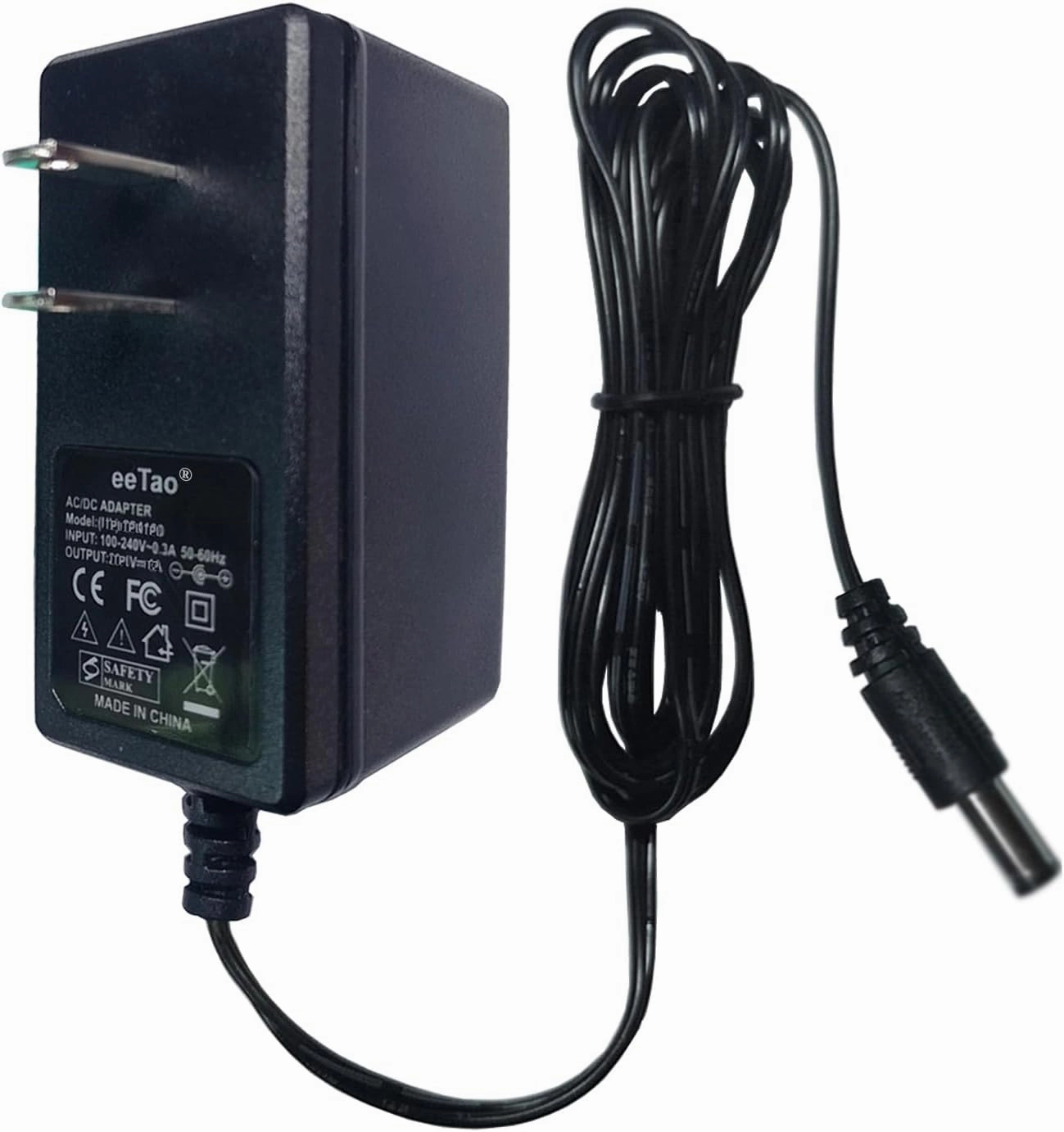 12V (Not 24V) Battery Charger Replacement Compatible with FanttikRide X7 Classic 12V Ride on Toys for Big Kids 4x45W Motor Electric Car Power Supply Cord Cable Charger