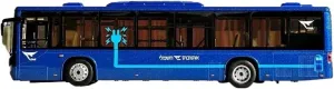 1:42 for Suzhou Kinglong Higer B92H New Energy Bus Die-cast Tourist Vehicle Model Display Collection Motor Vehicles Toys