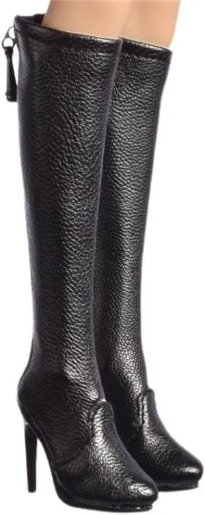 1/6 Scale Female Soldier Model Figure Doll High Heel Boots JB01 for 12" Movable Doll Action Figure，Flexible Seamless Doll Miniatures Accessories Doll