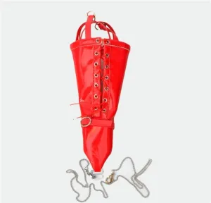 1/6 Scale Female Soldier Model Figure Doll Waist Belts Leather Body Chain Adjustable for 12 inch Action Figure Doll Body Accessories Doll(Red)