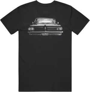 1962 Pontiac Catalina Legendary Front View of a Classic American Car T Shirt