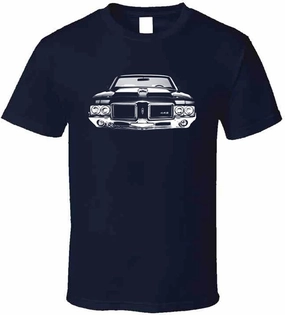 1971 Oldsmobile 442 Front Grill View Classic Car T Shirt