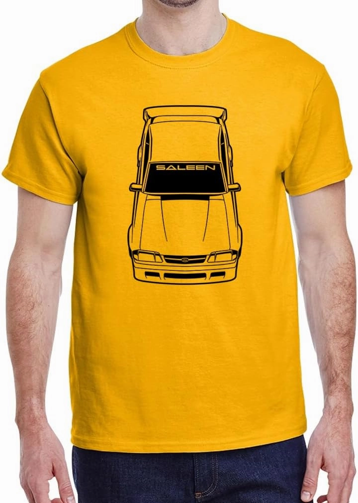1987-93 Saleen 5.0 Mustang Foxbody Hatchback Design Classic Print Tshirt
