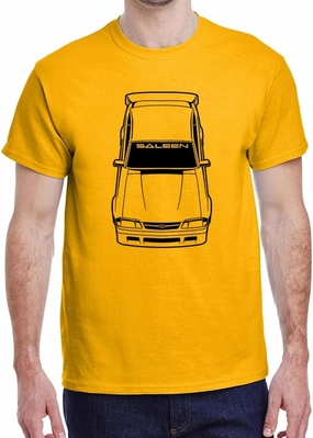 1987-93 Saleen 5.0 Mustang Foxbody Hatchback Design Classic Print Tshirt