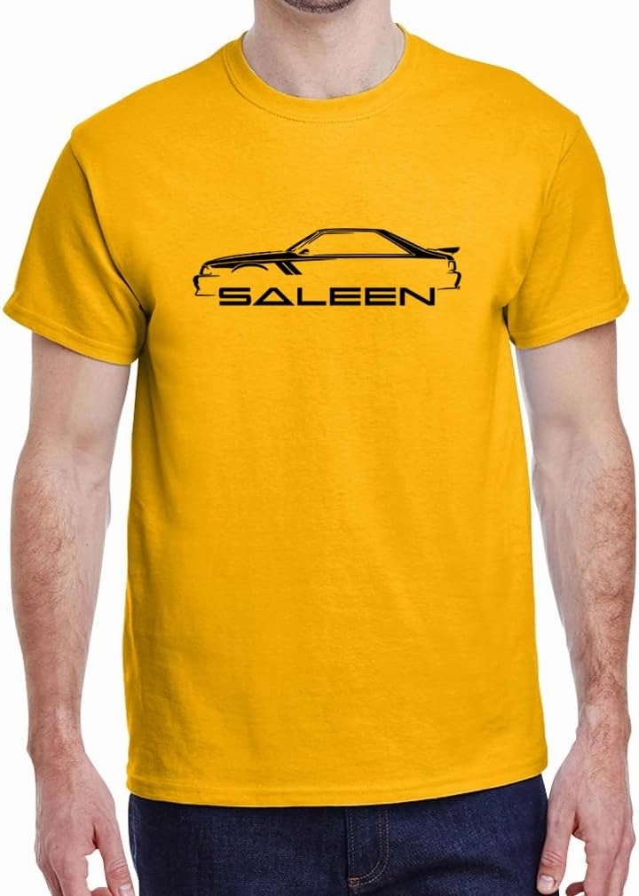 1990-93 Saleen SC 5.0 Mustang Hatchback Classic Outline Design Tshirt