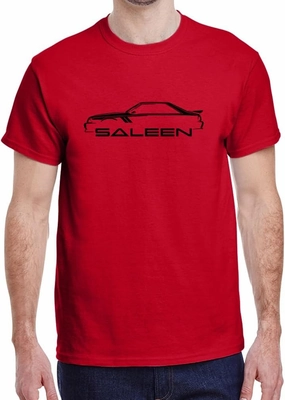 1990-93 Saleen SC 5.0 Mustang Hatchback Classic Outline Design Tshirt