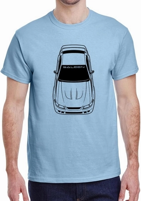 1999-04 Saleen Mustang S302 S351 Hardtop Design Classic Print Tshirt