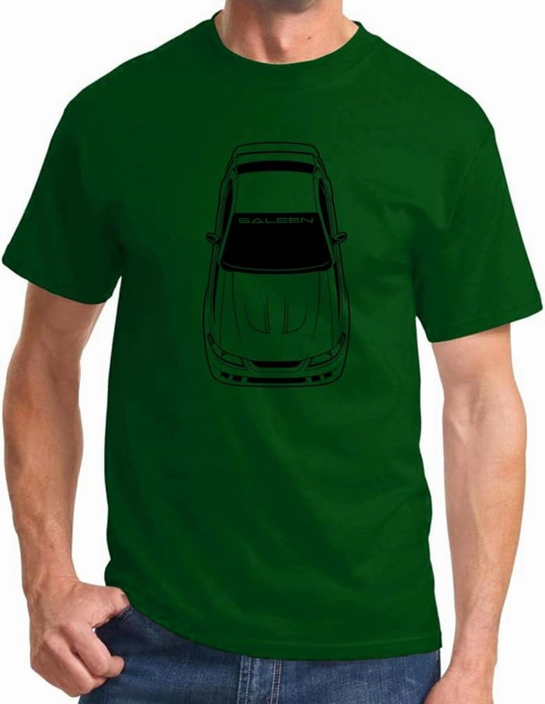 1999-04 Saleen Mustang S302 S351 Hardtop Design Classic Print Tshirt