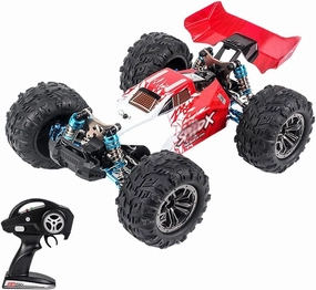 1:14 Fast RC Cars for Adults 70 KMH Hobby RC Truck, 4WD Remote Control Car Off-Road Racing Buggy, Electric Vehicle Toy for Adults Kids with Replacement Tires