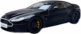 1 18 for Aston Martin V12 Vantage S 2015-2018 Alloy Sports Car Model Diecast Metal Racing Car Model Collection Non-Remote App Controlled Toys(Black)