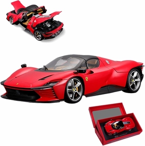 1/18 SP3 Supercars Model Car for Ferrari DaytonaSP3 Alloy Diecast Cars Model Display Box Version Collection