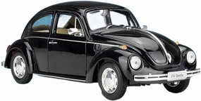 1 24 for Vw Alloy Car Model Diecast Metal Toy Classic Vehicles Car Model Enthusiasts Collections Simulation Vehicle Playset(Black)