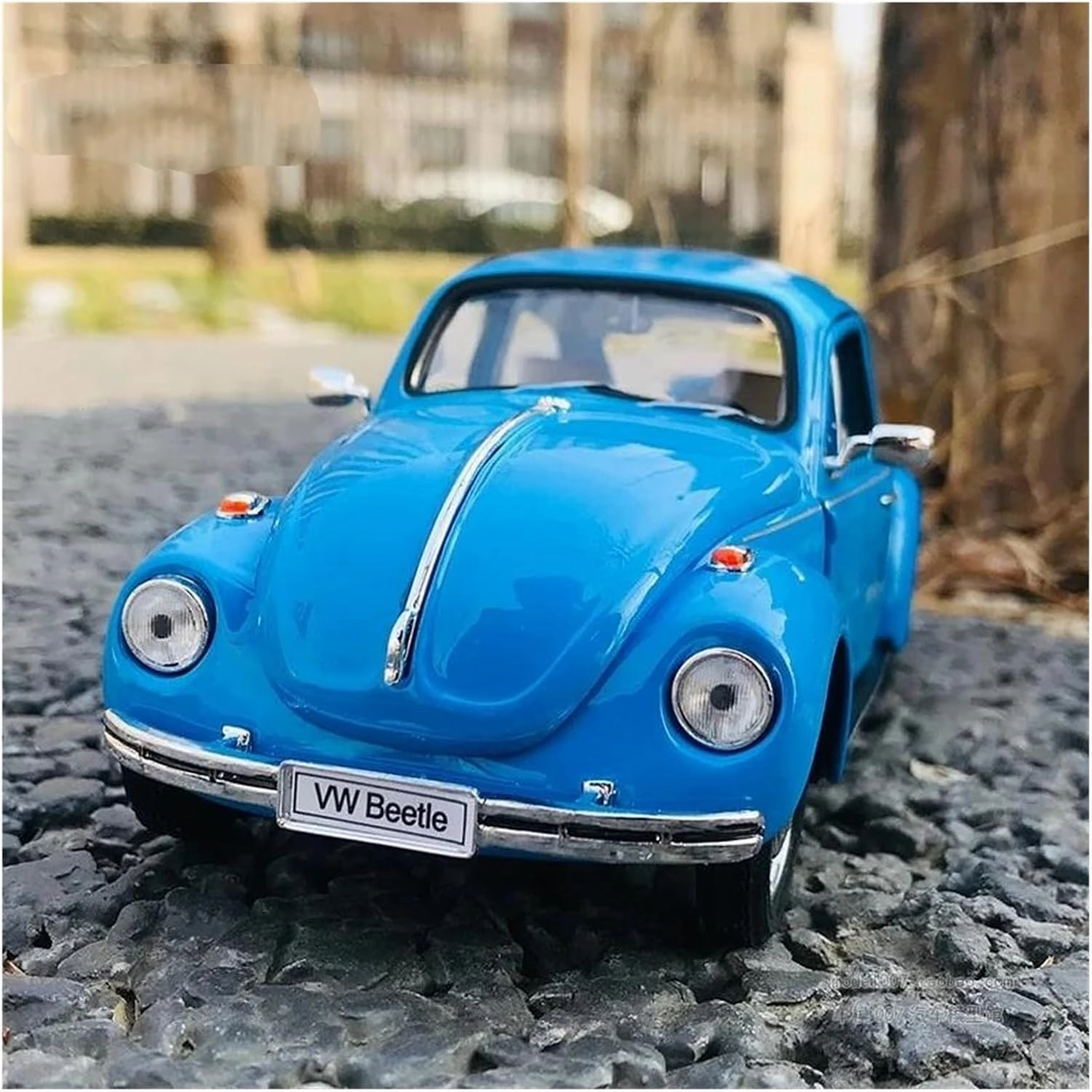 1 24 for Vw Alloy Car Model Diecast Metal Toy Classic Vehicles Car Model Enthusiasts Collections Simulation Vehicle Playset(Black)