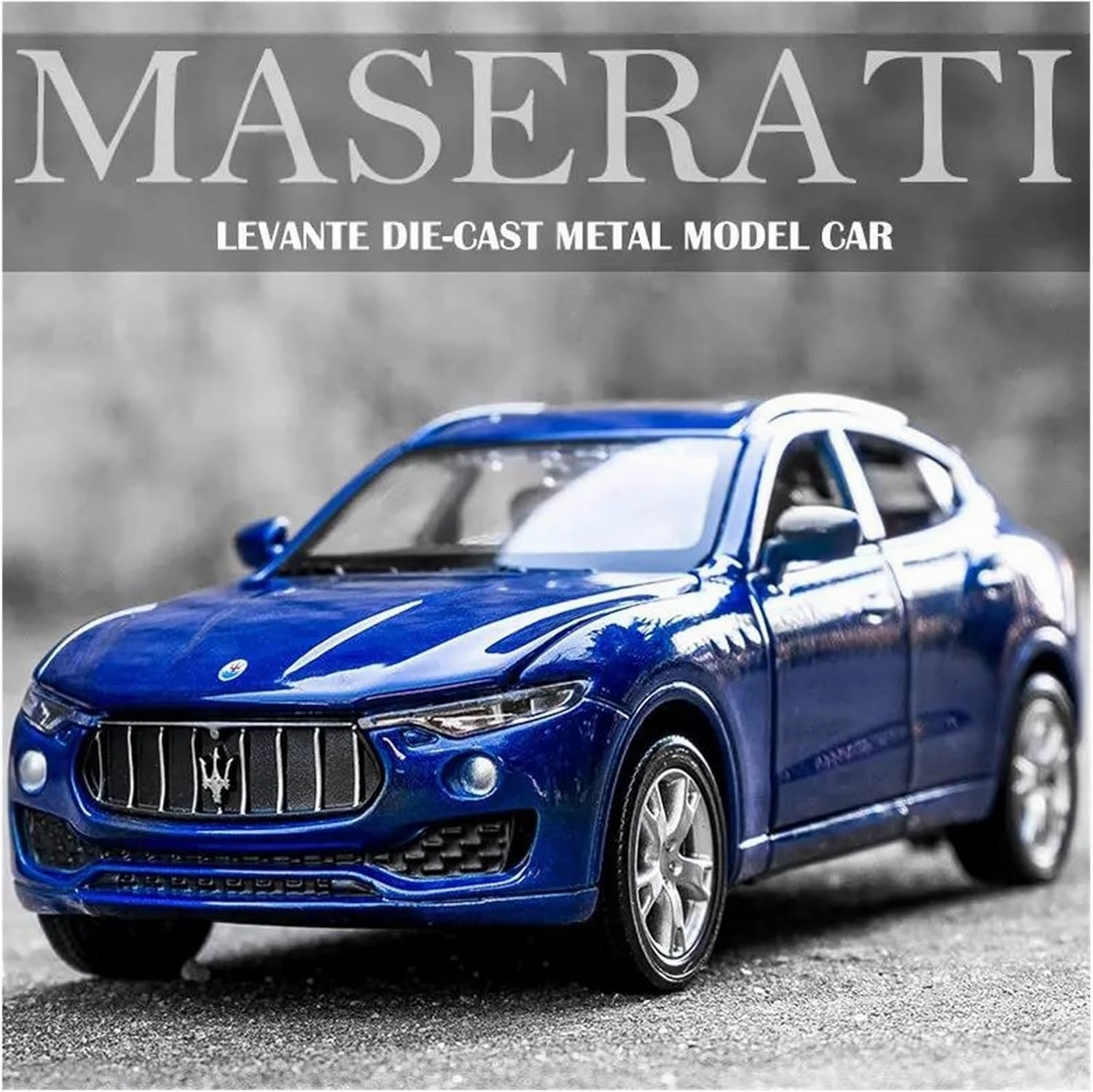 1 32 for Maserati Levante Alloy Diecast Car Model Toy Vehicles Model Adults Ornaments Display Ornaments Scale Vehicles Toys(Red)