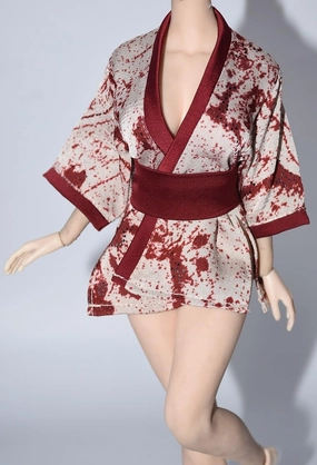 1/6 Scale Female Soldier Model Figure Doll Clothes Kimono Short Bathrobe Accessories for 12 Inch Movable Doll Action Figure Miniatures Doll