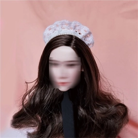 1/6 Scale Female Soldier Model Figure Doll Maid Headband Headwear for 12 Inch Movable Action Figure，Doll Toy Miniatures Accessories Doll