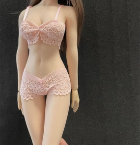 1/6 Scale Figure Doll Clothes Lace Underwear Underpants H6Y2 for 12" Female Action Figure, Flexible Seamless Doll Silicone Body Doll