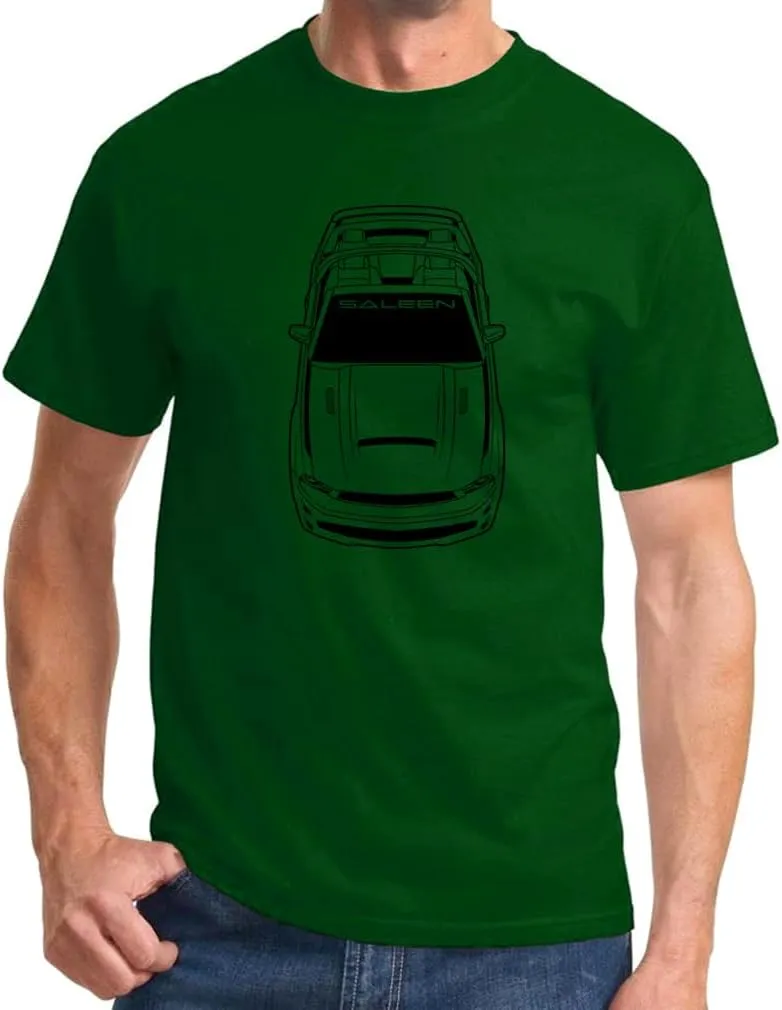 2010 2011 Saleen Mustang S302 Convertible Design Classic Print Tshirt