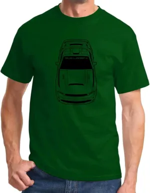 2010 2011 Saleen Mustang S302 Convertible Design Classic Print Tshirt