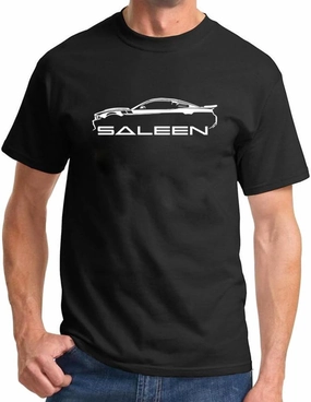 2010-14 Saleen S302 Mustang Hardtop Classic Outline Design Tshirt