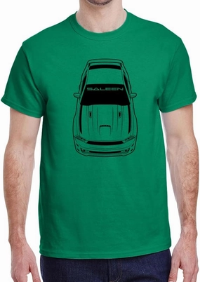 2012-14 Saleen Mustang S302 Hardtop Design Classic Print Tshirt