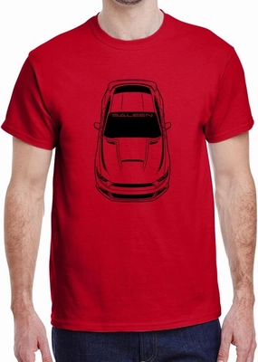 2015-19 Saleen Mustang S302 Hardtop Design Classic Print Tshirt