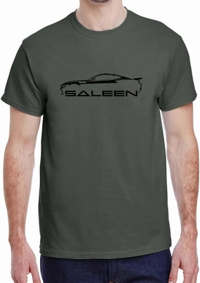 2024 2025 Saleen S302 Mustang Hardtop Classic Outline Design Tshirt