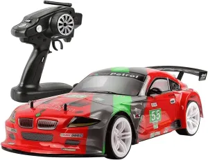 2.4G Electric RC Vehicle,1/10 Large Remote Control Car,4WD Off-Road RC Truck,Drift Racing Car,70km/h High Speed RC Buggy,RC Toy Car, with 2 Batteries