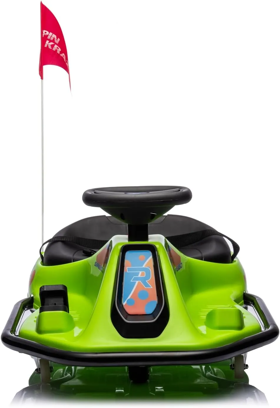 24V Kids Ride On Go Kart, Electric Drift Toy Car for Children Aged 3-8, Featuring High/Low Speed Settings and Easy Drifting System, Supports Up to 176 Lbs