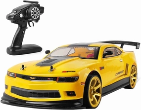 2.4Ghz Remote Control Car 70km/h High Speed Drift Racing Car 1/10 Electric RC Truck, 4WD Off-Road RC Vehicle with Two Batteries Toy Cars for Boys and Adults