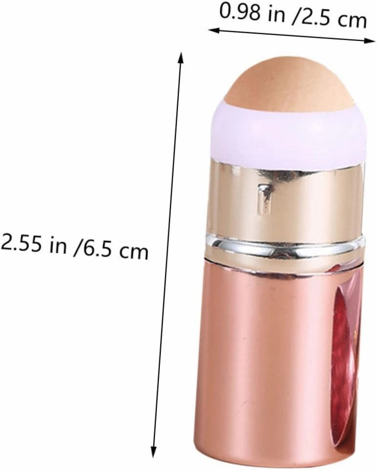 2pcs Volcanic Stone Oil Absorbing Roller Simple Face Roller for Oily Skin Control Portable Skin Care Tool for Go Use Rapid Oil Absorption for Purse Gym Bag