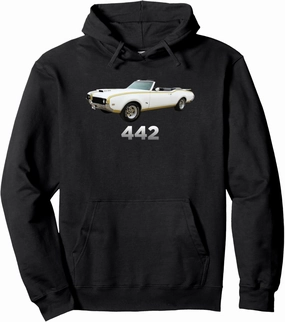442 Oldsmobile Cutlass Classic Car Show 1970 1971 1972 Pullover Hoodie