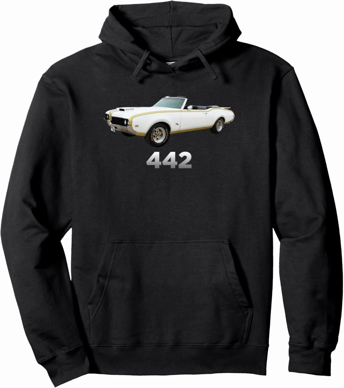442 Oldsmobile Cutlass Classic Car Show 1970 1971 1972 Pullover Hoodie