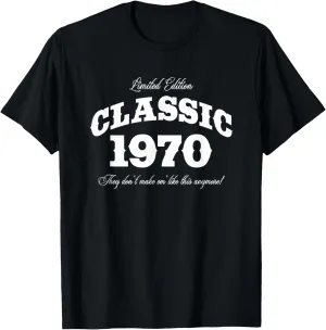 55 Year Old Vintage Classic Car 1970 55th Birthday T-Shirt