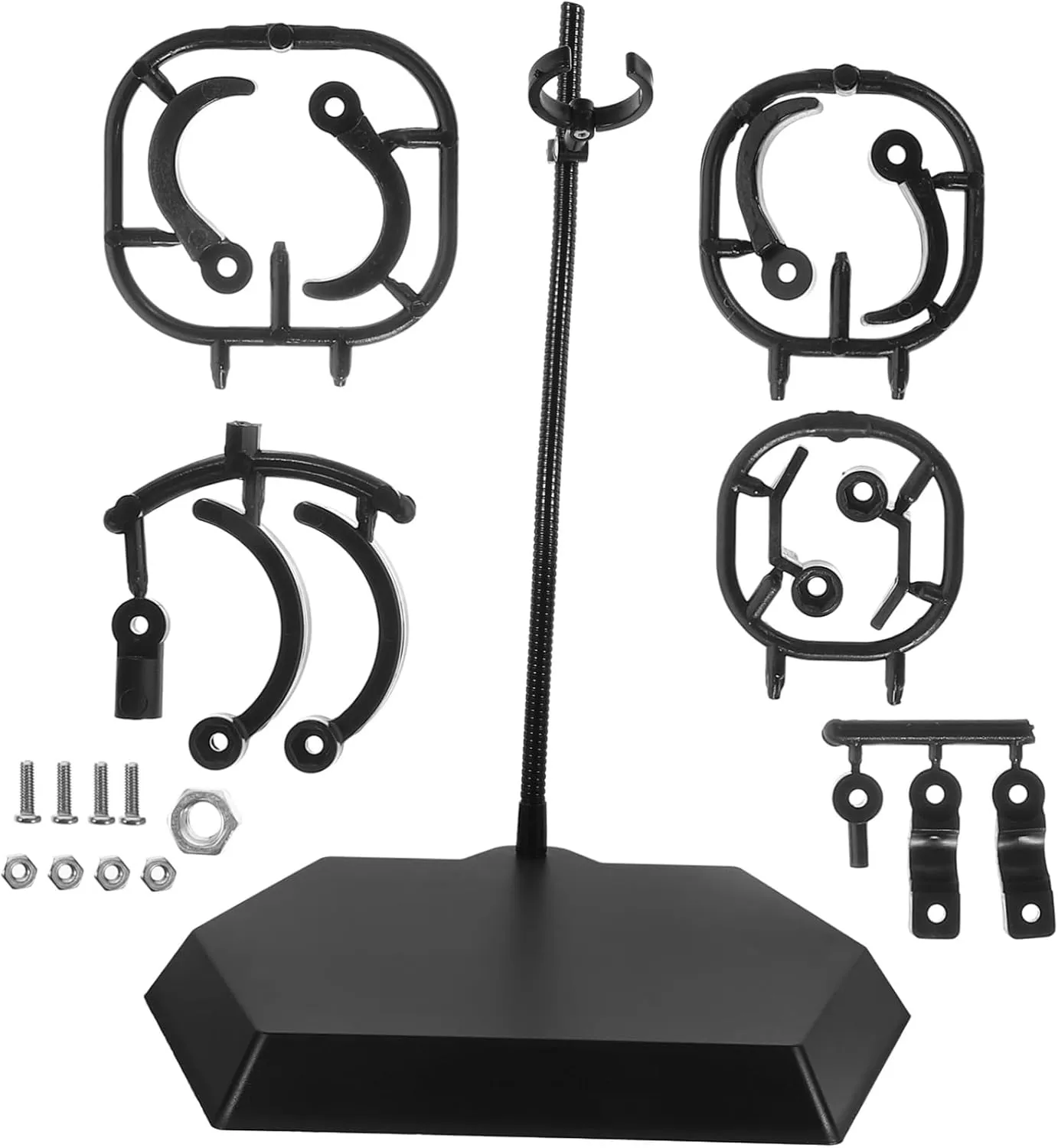 6-12 Inch Action Figure Snake Tube Easy-to-adjust Display Stand for Models