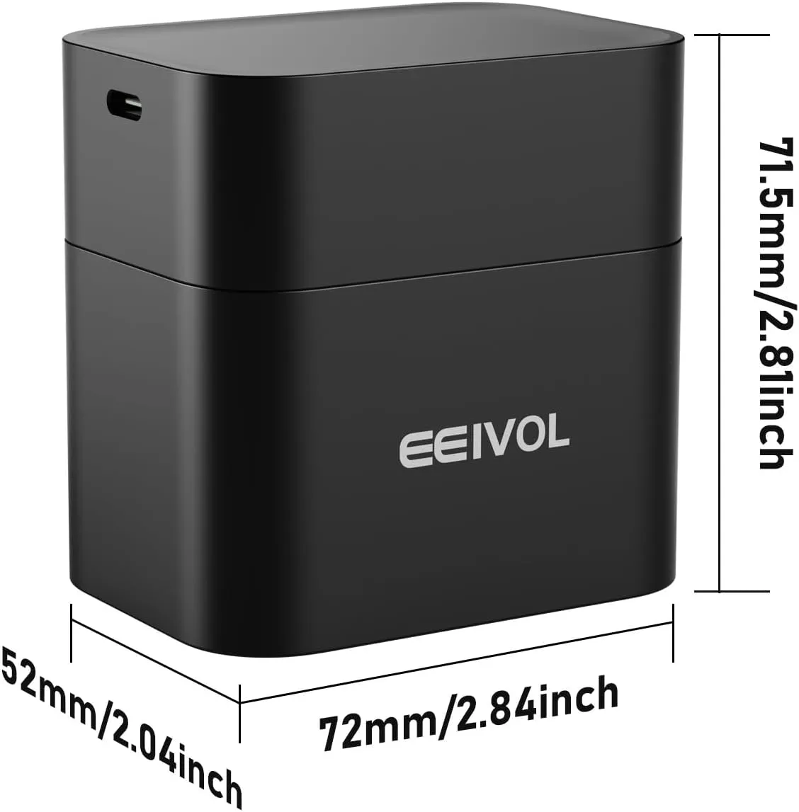 8 Pack Rechargeable AA Batteries & Fast Charger, 1.5V 3600mWh, Integrated Charging Box, 350mA, Long-Lasting Li-ion, Leak-Proof, IP67 Waterproof Design