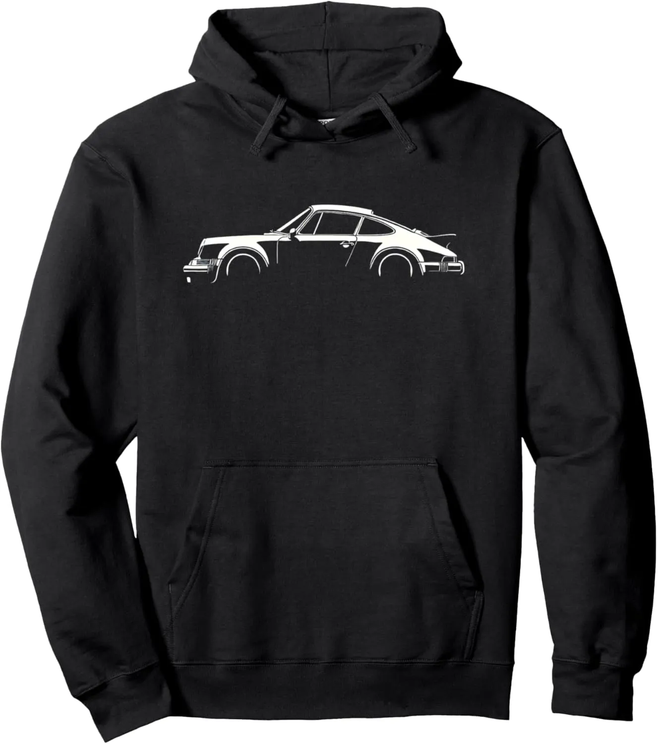 911 Silhouette Retro Car Classic Vintage Light Design Tee Pullover Hoodie
