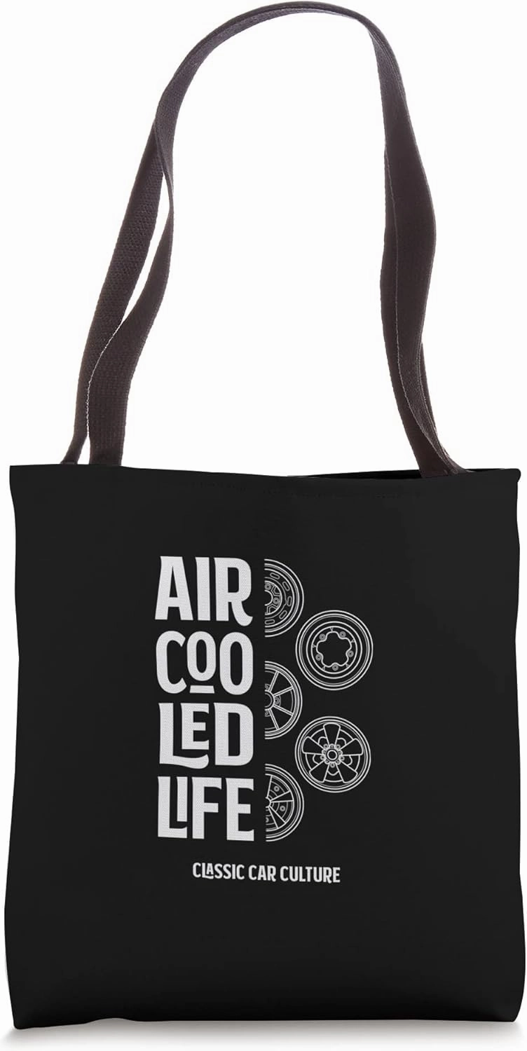 Air cooled vdub Wheel rims and Alloys - Classic Car Tote Bag