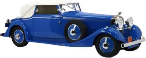 Alloy Resin Car Vehicle Model Fit for Hispano Suiza J12 V12 1934 1 18 Blue Resin Classic Car Model Collectibles Souvenir Display Festive Deluxe Gift