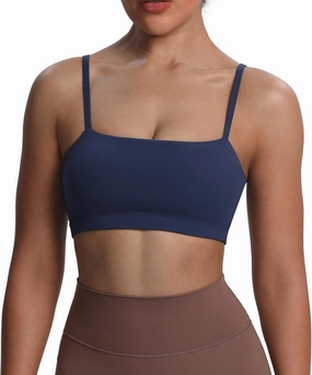Aoxjox Women's Workout Bandeau Sports Bras Training Fitness Running Yoga Crop Tank Top