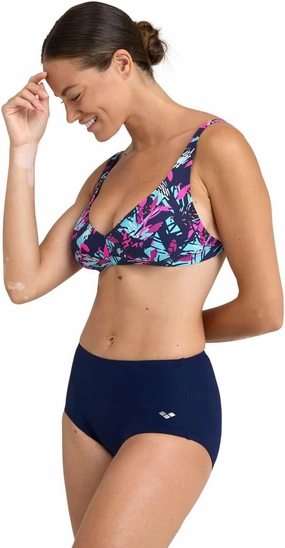 ARENA Bodylift Women's Francy B-Cup Bikini Two-Piece Tummy Control Shaping Swimsuit UV Protection Ladies Pool Bathing Suit