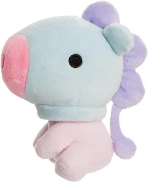 AURORA, 61485, BT21 Official Merchandise, Baby MANG Sitting Doll 5In, Soft Toy, Blue & Purple