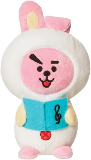 AURORA, 61495, BT21 Official Merchandise Cooky Winter, Soft Toy, Pink and White