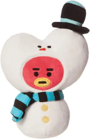 AURORA aurora-bt21, 61491, BT21 Official Merchandise TATA Winter, Soft Toy, White & Red
