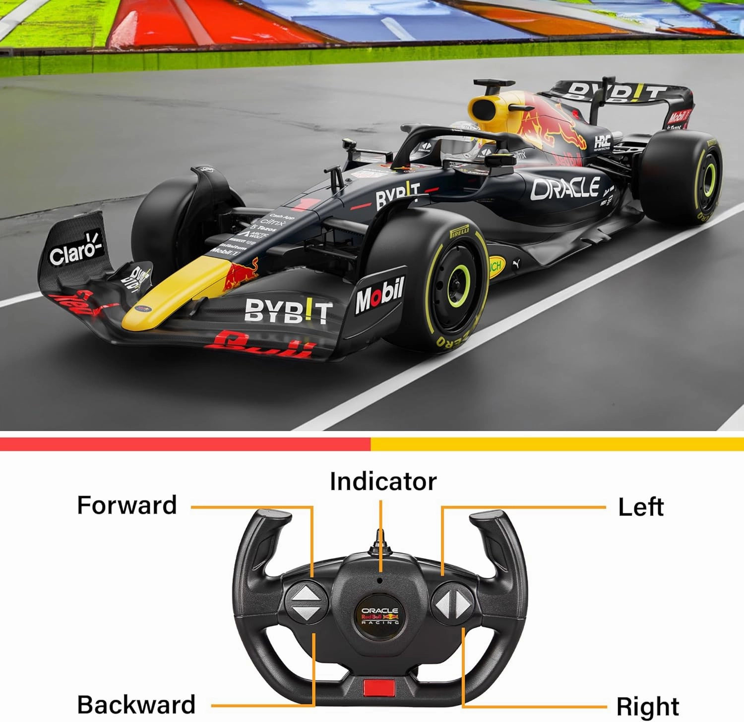 Authentic Licensed 1:12 F1 RedBull Rb18 Car Remote Control Car - F1 Collection RC car Series for Kids and Adults - 2.4GHz RC Car for Gift (1:12 RedBull Rb18(NO.1))